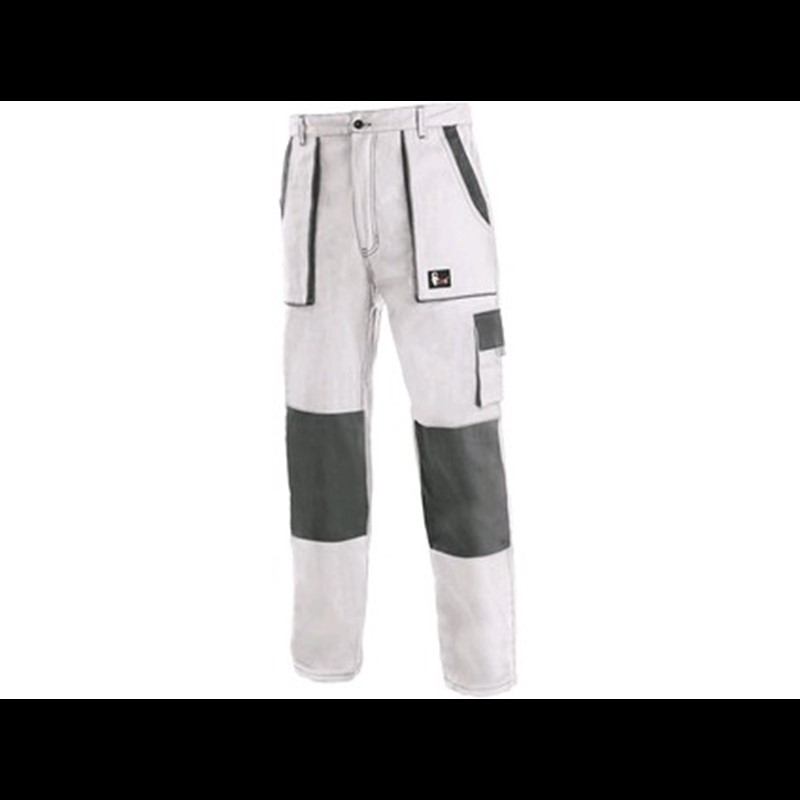 Delovne hlače CXS LUXY JOSEF, belo-sive