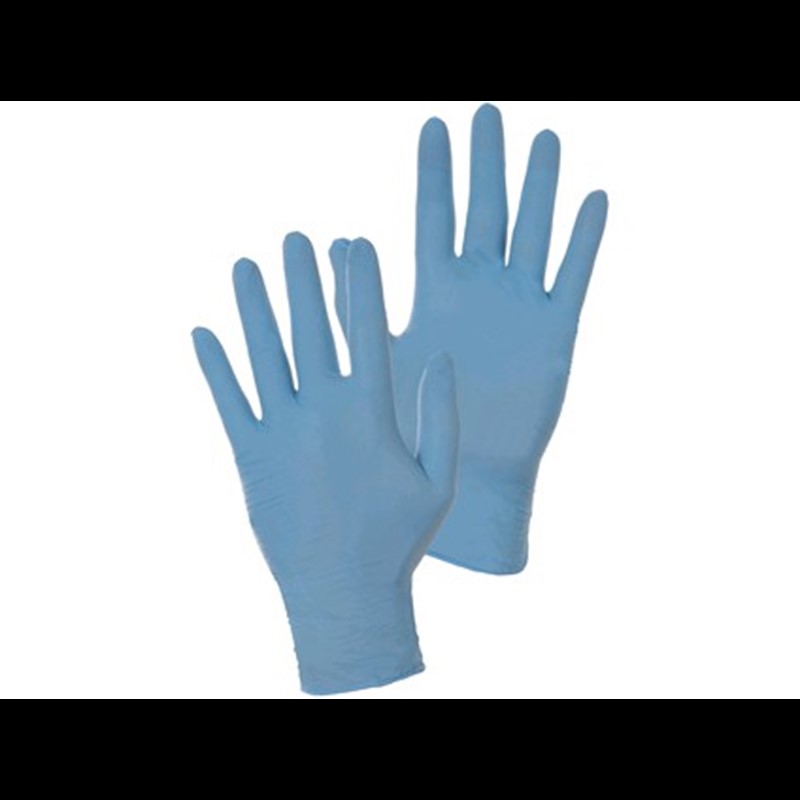 Rokavice CXS STERN ECO, za enkratno uporabo, nitril, modra