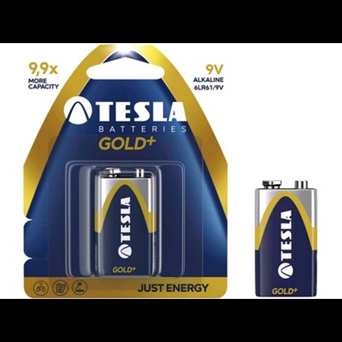 Baterija TESLA 9V GOLD+