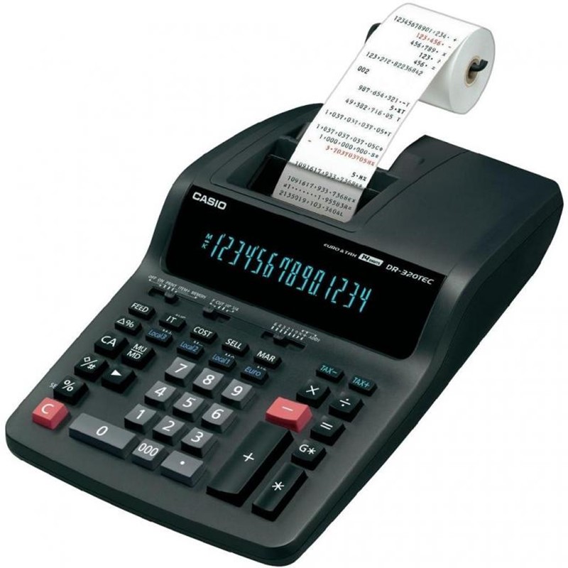 Namizni kalkulator Casio DR-320TEC