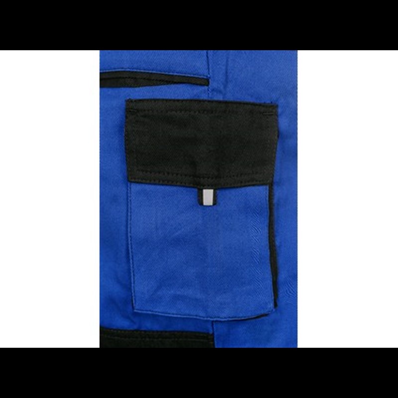 Delovne hlače CXS LUXY JOSEF, skrajšan model, 170-176cm, modro-črne