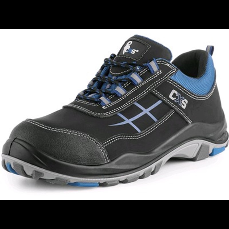 Nizki delovni čevlji CXS PASSKI SETTER S1, črno-modri