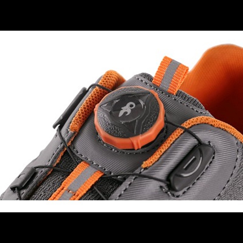 Nizki delovni čevlji CXS ISLAND NAVASSA S1P, sivo-oranžni