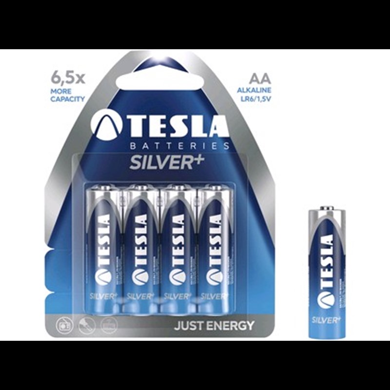 Baterije TESLA AA Silver, 4 kosi