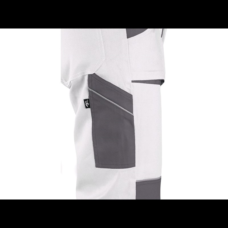 Delovne hlače CXS LUXY JOSEF, belo-sive