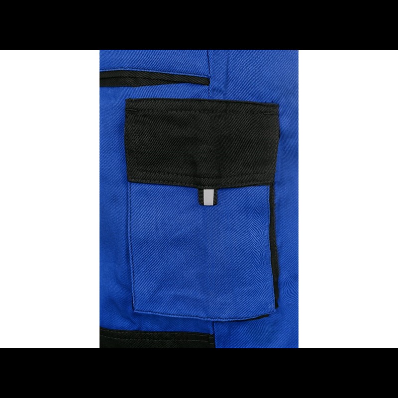 Delovne hlače CXS LUXY JOSEF, skrajšan model, 170-176cm, modro-črne