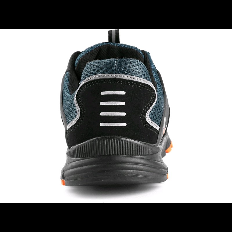 Nizki delovni čevlji CXS LAND EIVISSA S1, z jekleno kapico, črno-modri