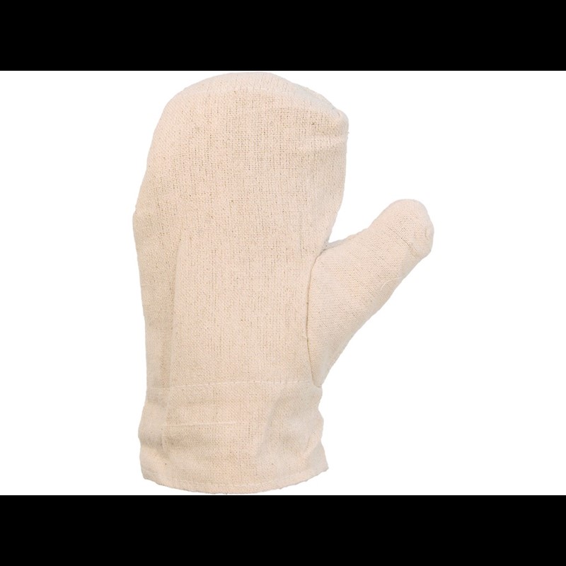 Rokavice DOLI, tekstilne, bele, velikost 11