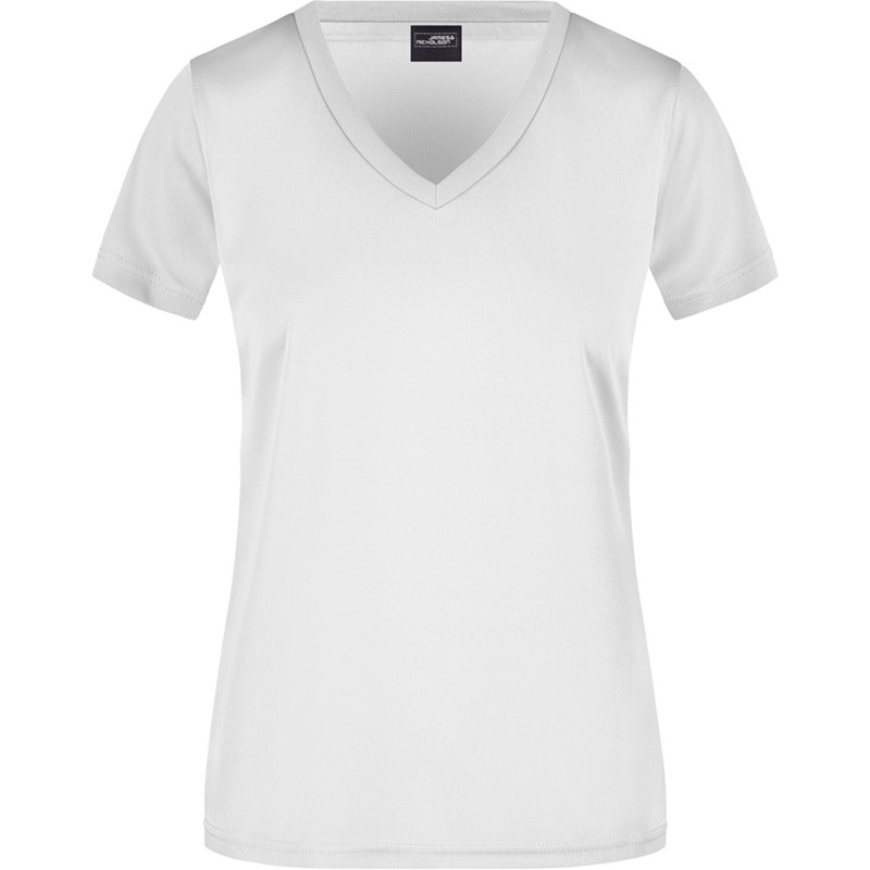 Ženska športna majica z V-izrezom | JN735