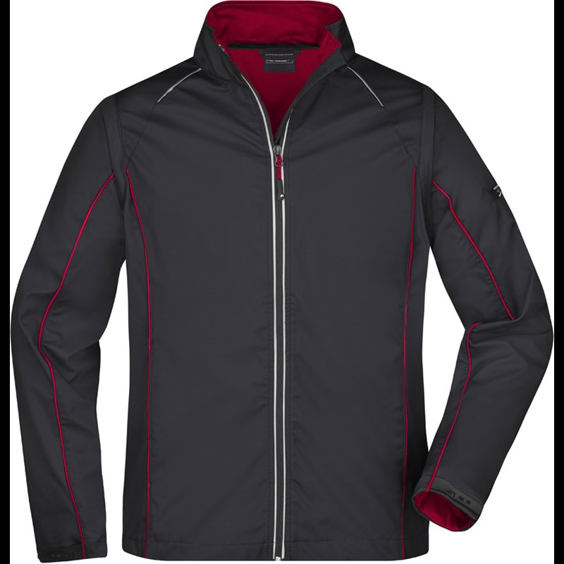 Men's 3-Layer Softshell Jacket, Zip-Off Sleeves