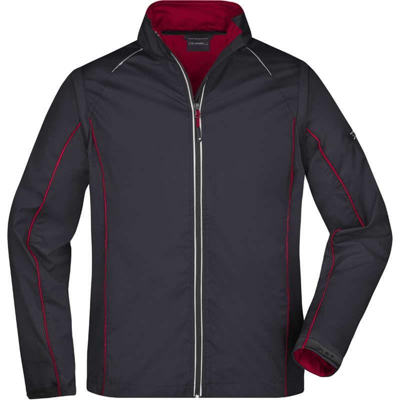 Men's 3-Layer Softshell Jacket, Zip-Off Sleeves