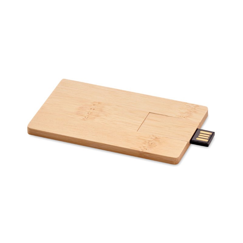 CREDITCARD PLUS - 16 GB USB iz bambusa