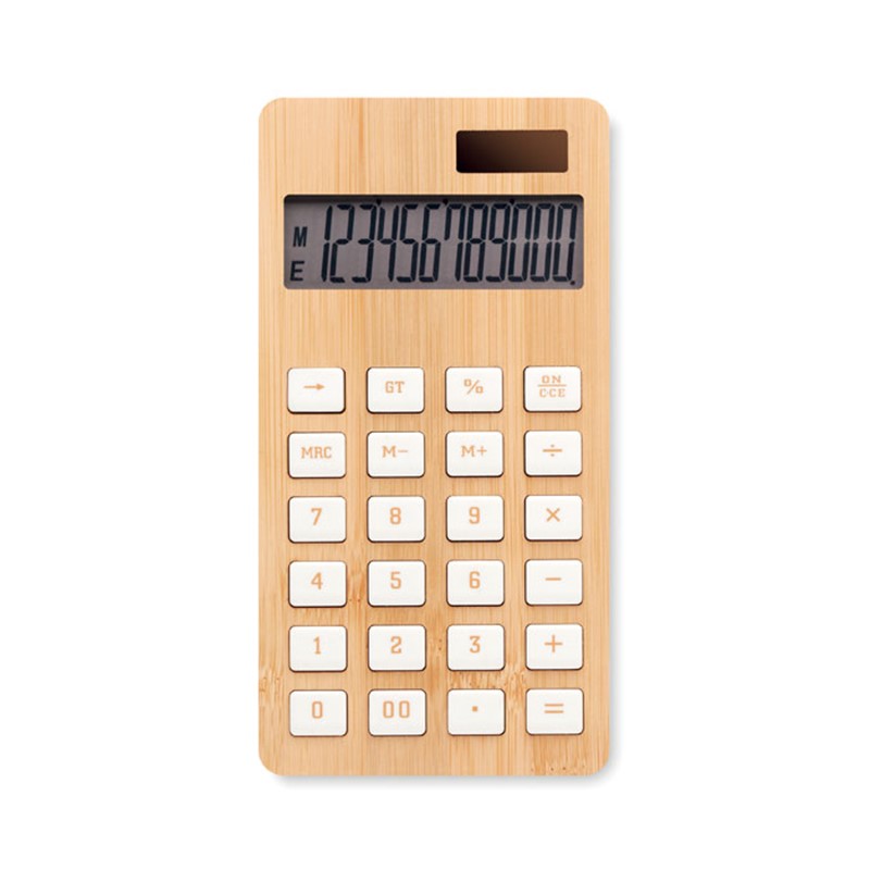 CALCUBIM - Kalkulator (12-mestni) iz bambusa