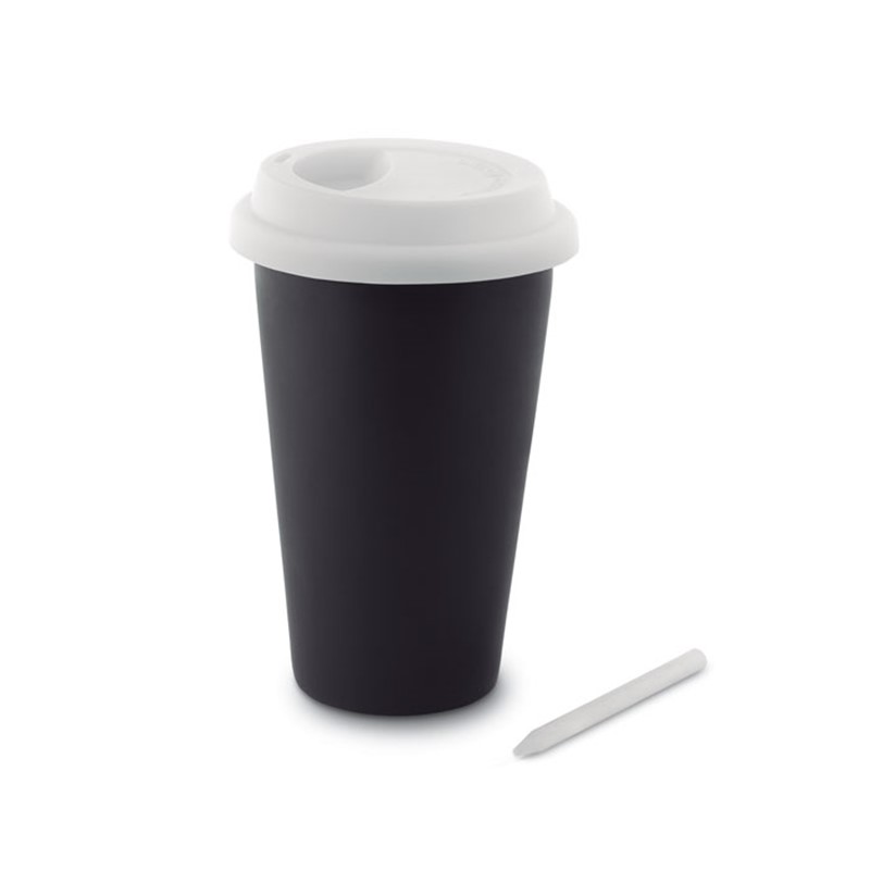 CHALCKY TUMBLER - Keramičen lonček 350 ml