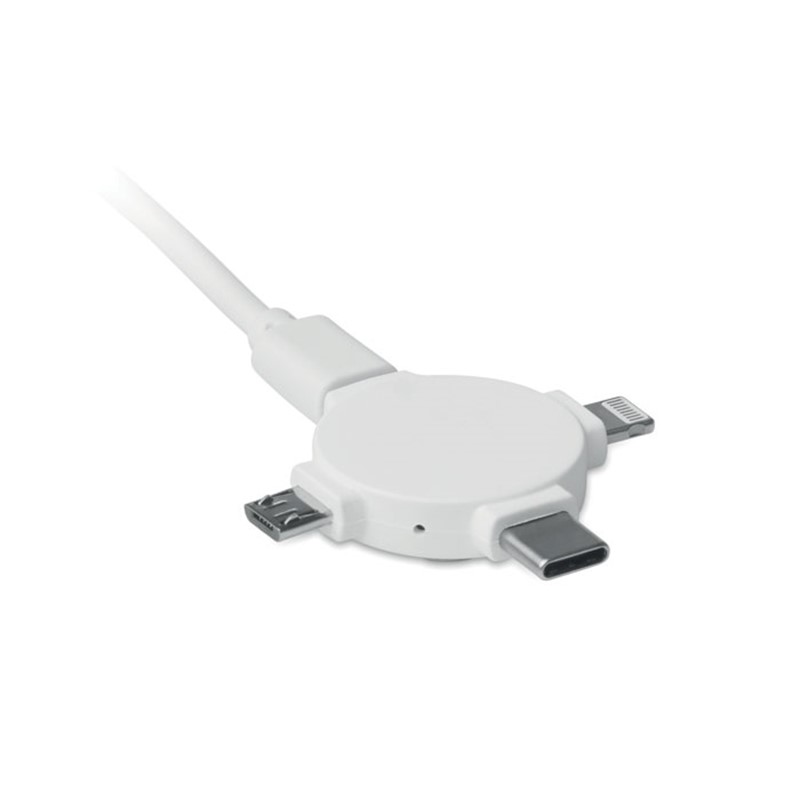 LIGO CABLE - 3 v 1  polnilni kabel s priključki