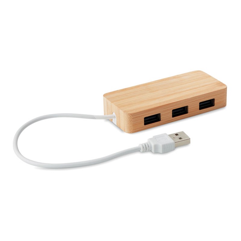 VINA - USB razdelilec iz bambusa