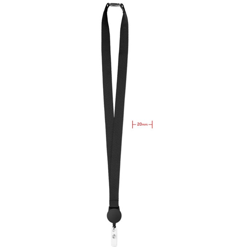 ZIP LANYARD - Ovratni trak z varovalno zaponko