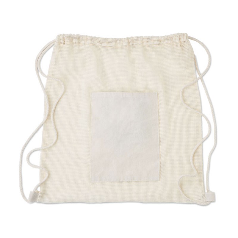 TROU BAG - Vrečka z vrvico in žepom