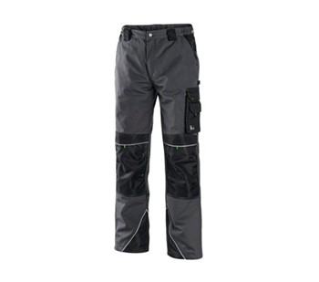 Delovne hlače SIRIUS NIKOLAS, moške, sivo-zelene