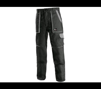 Delovne hlače CXS LUXY JOSEF, črno-sive