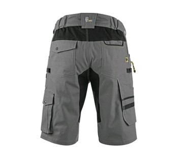 Delovne kratke hlače CXS STRETCH, moške, sivo -črne