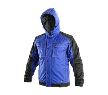 Podložena jakna 2 v 1 IRVINE, moška, zimska, modro-črna