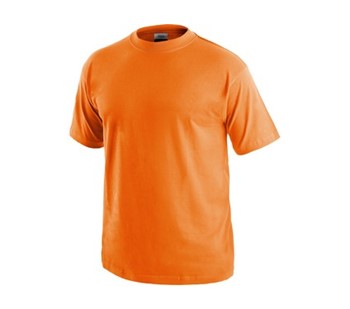 Majica DANIEL, kratki rokavi, oranžna