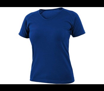 Majica CXS ELLA, ženska, V-izrez, modra