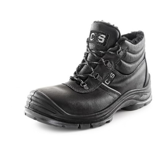 Delovni čevlji - delovni gležnjarji SAFETY STEEL NICKEL S3, zimski, črni