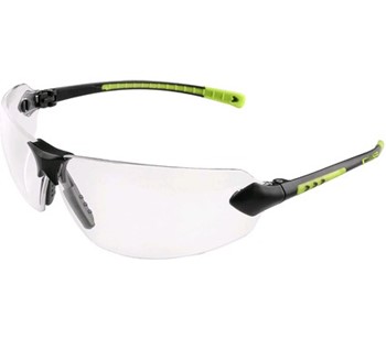 Očala CXS Fossa, prozorne leče, črno-zelena