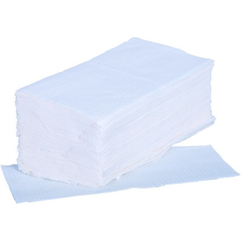 Papirnate brisače ZIK-ZAK, bel