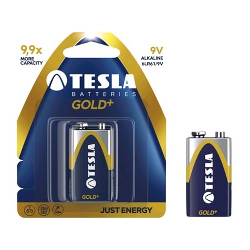 Baterija TESLA 9V GOLD+