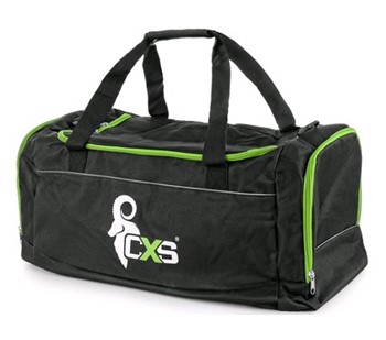 Športna torba CXS, 75x37,5x37,5 cm, črno-zelena