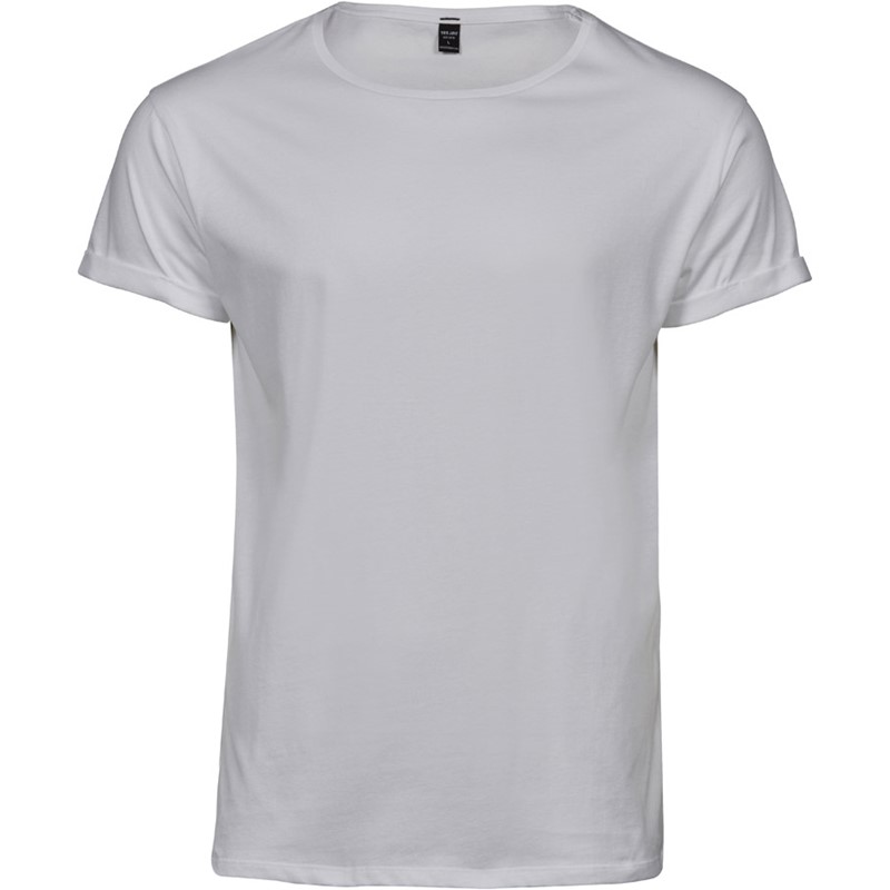 Men's T-Shirt with Roll-Up Sleeve