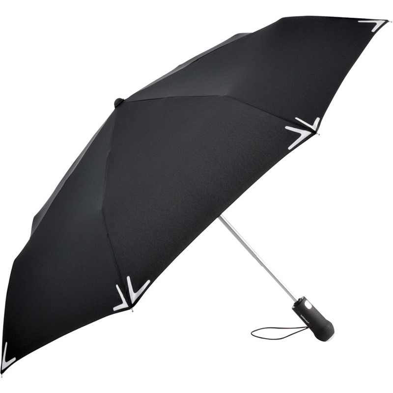 Dežnik zložljiv Safebrella z lučko, Fare  | 5471