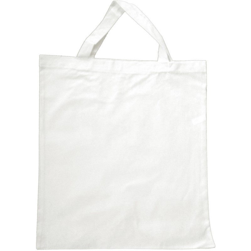Bombažna vrečka s kratkimi ročaji | Cotton Bag