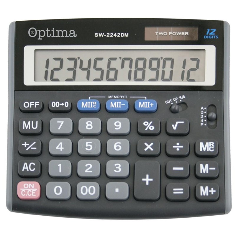 Kalkulator Optima SW-2242DMA