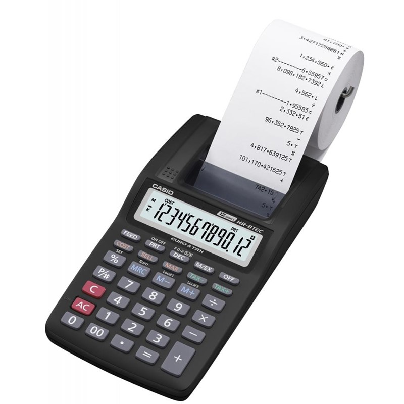 Kalkulator na trak Casio HR-8 TEC TAX