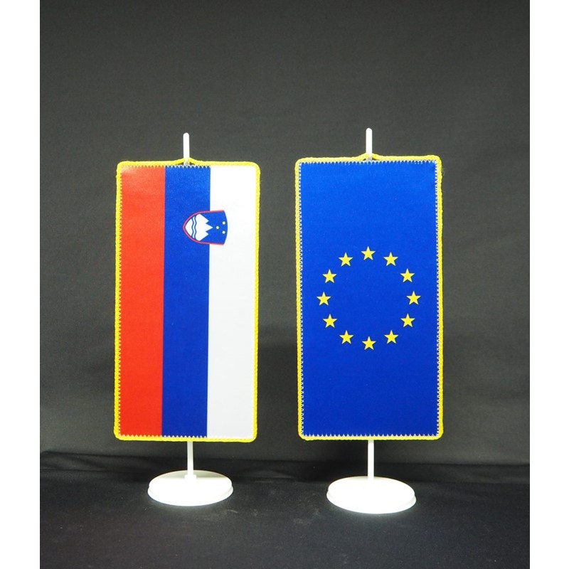 Zastava namizna SATEN EU