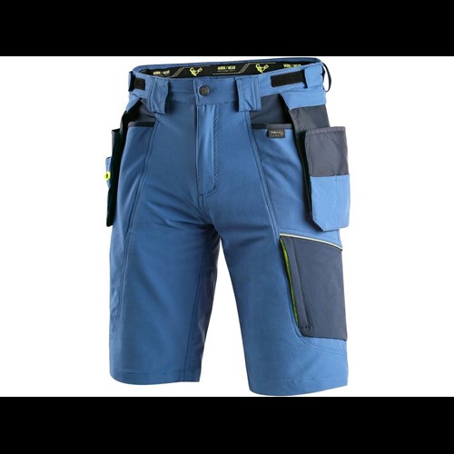 Delovne kratke hlače CXS NAOS, moške, modre 