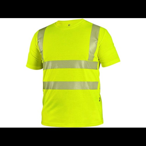 T-shirt CXS BANGOR, high visible, men's, yellow, size 4XL