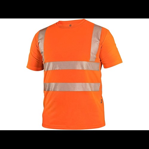 T-shirt CXS BANGOR, high visible, men's, orange