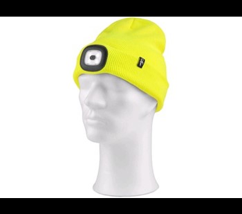Hat CXS TYNAN with LED lamp, yellow