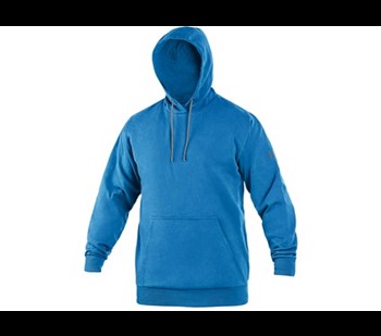 Sweatshirt CXS ARYN, men's, azure blue