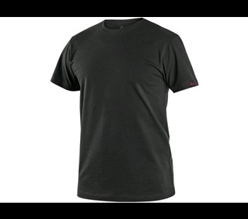 T-shirt CXS NOLAN, short sleeve, black