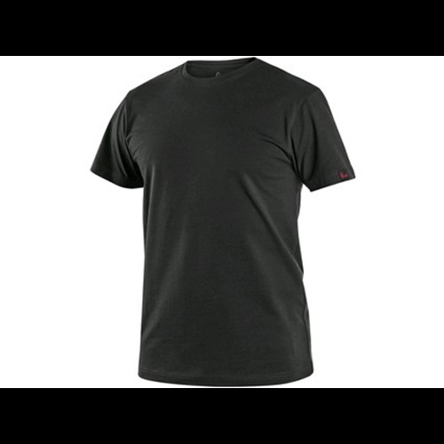 T-shirt CXS NOLAN, short sleeve, black