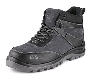 Ankle footwear CXS PROFIT TOP S1P, black-grey