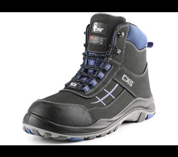Visoki delovni čevlji CXS DOG MALAMUTE S3, modro-črni
