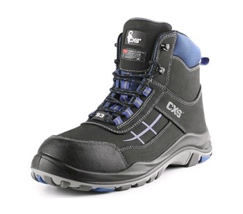 Visoki delovni čevlji CXS DOG MALAMUTE S3, modro-črni