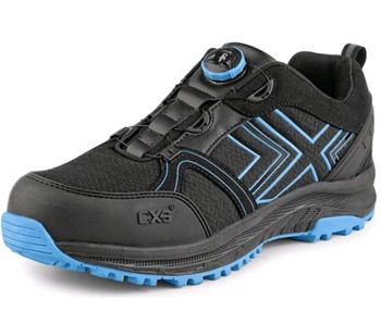 Low footwear CXS ISLAND LIPARI S3, black-blue